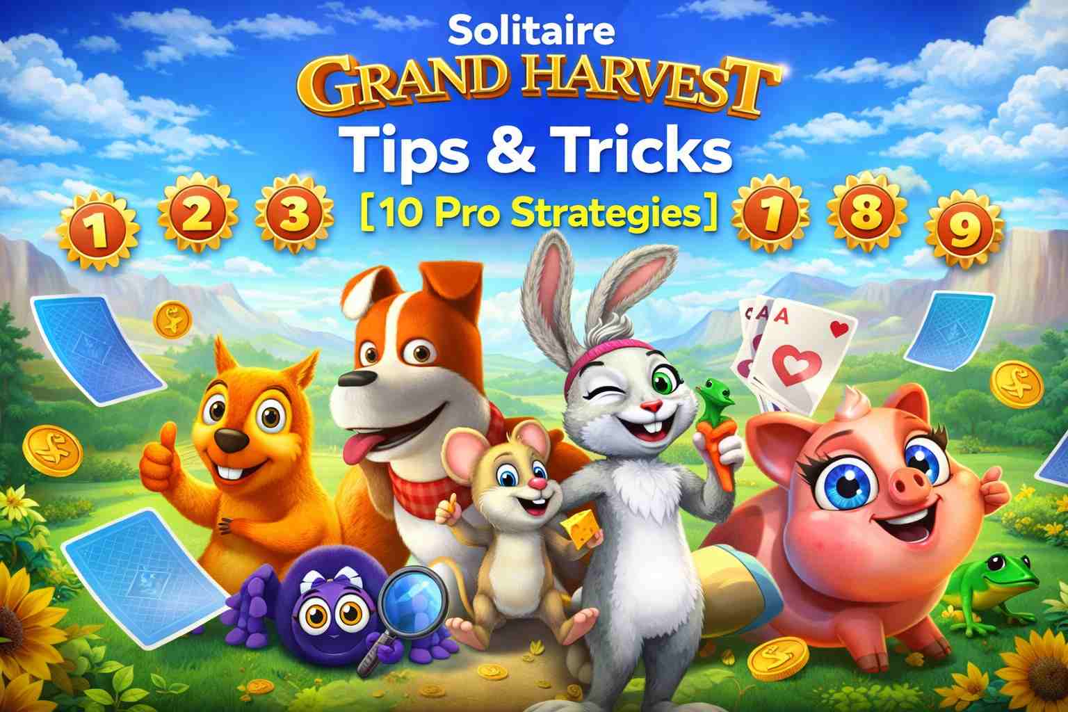 Solitaire Grand Harvest Pro Tips